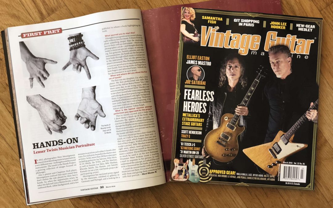 Vintage Guitar Magazine March 2018